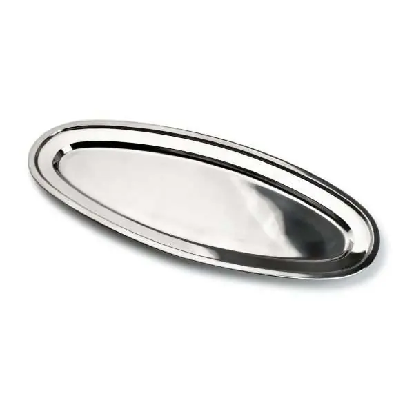 103402C-Fischtablett aus Edelstahl zum Anrichten ganzer Fische 60 cm