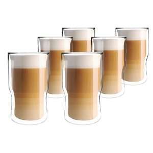 103510-Set Thermogläser 350 ml aus 6 Stück mit doppelter Wand