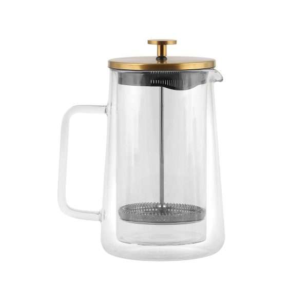103518C-Doppelwandige French Press 1000ml gold
