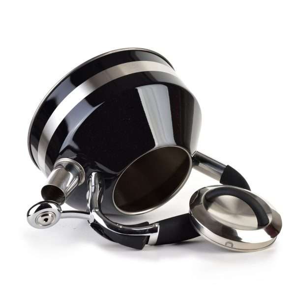 103439-Flötenkessel Induktion 2000ml schwarz - von oben