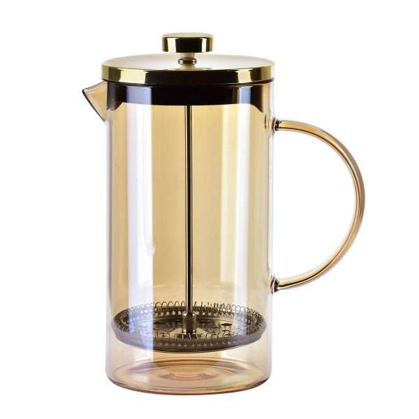 103435B-French Press 1000ml gold