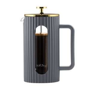 103517-French Press modern 1000ml - mit Kaffee