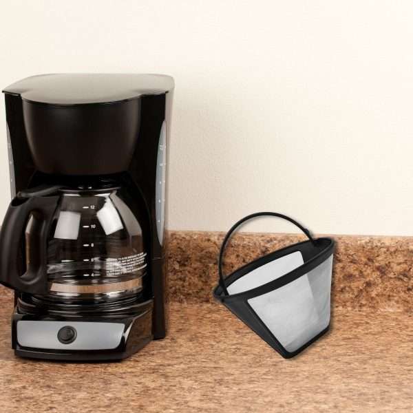 Kaffeefilter 4 - mit Kaffeemaschine