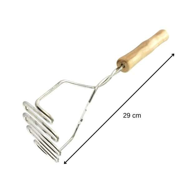 Kartoffelstampfer mit Holzgriff - Maße