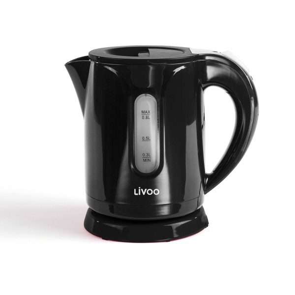 104009-Mini Wasserkocher schwarz 800ml