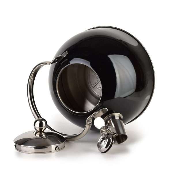 103438B-Pfeifkessel Induktion 2500ml schwarz - von oben