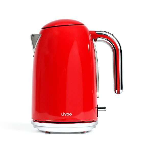 104007-Retro Wasserkocher rot