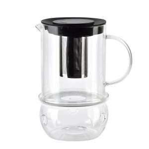 103431-Teekanne mit Stövchen aus Glas 1100ml