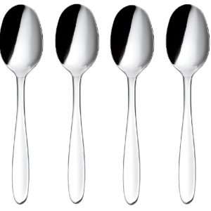 101826-Swing Mokkalöffel Set NC, Nicro poliert für 6 Personen